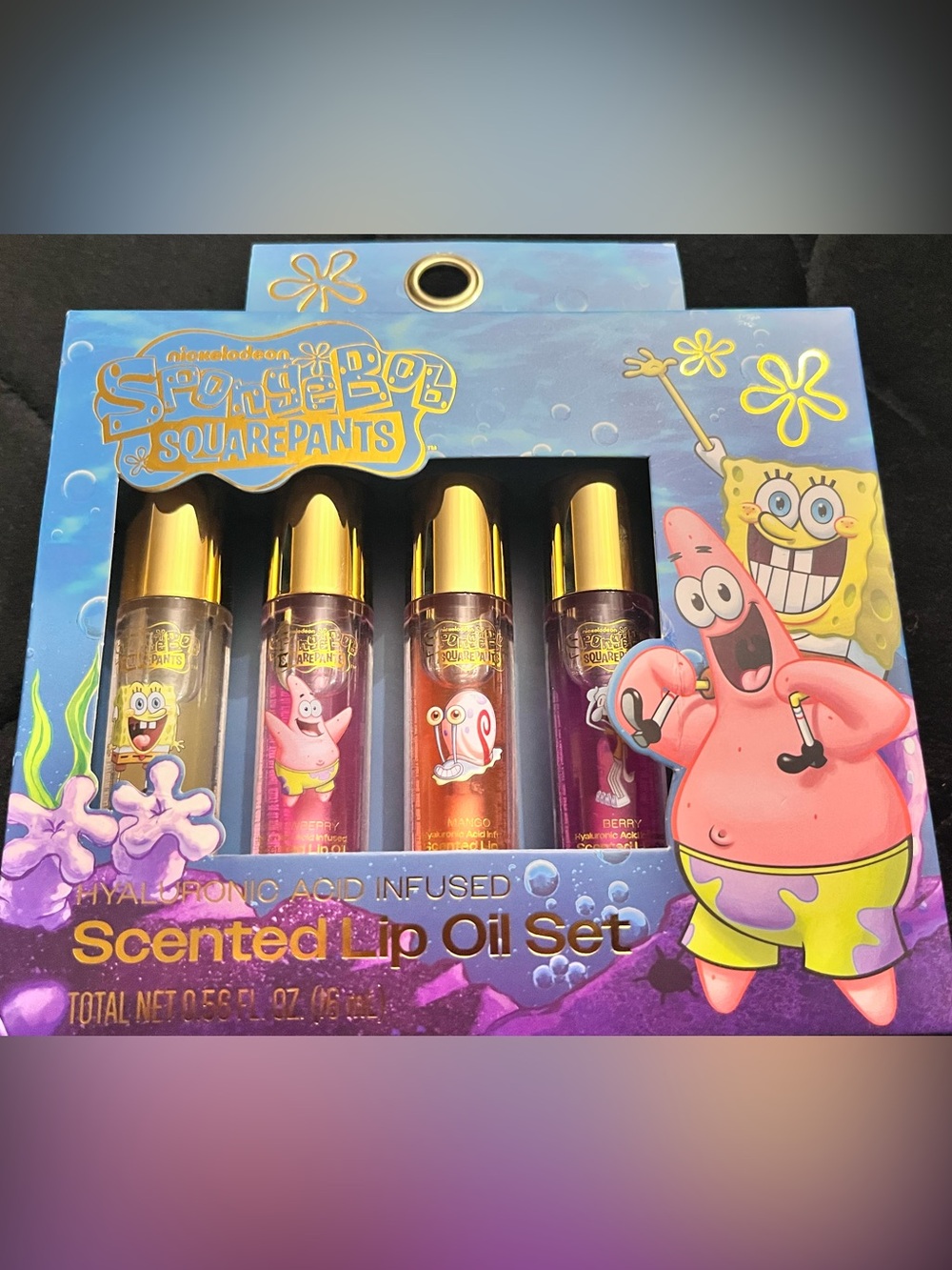 SPONGEBOB SQUAREPANTS Scented Lip Oil Set